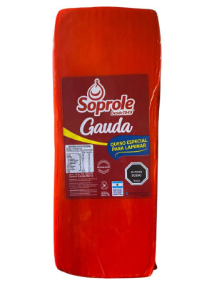 Queso Gauda Soprole Barra 3,8 kg Aprox1