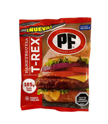 Hamburguesas T-REX PF 185 Gr1