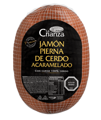 Jamon Pierna Cerdo Acaramelado La Crianza Pieza 3 kg aprox