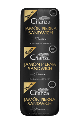 Jamón Pierna Sandwich La Crianza Barra 3,6 kg aprox1