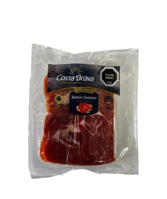 Jamon Serrano Costa Brava Laminado 500 Grs1