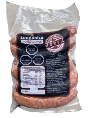 Longanizas Ahumadas Urrea 1 kg