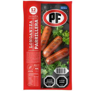 Longanizas Parrileras PF 1 kg
