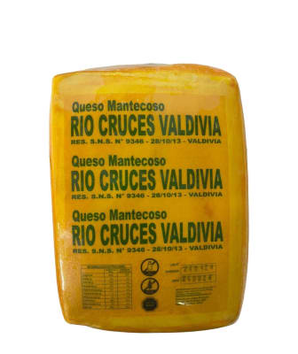 Queso Mantecoso Rio Cruces Pieza 10 kg Aprox