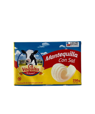 Mantequilla Con Sal La Vaquita 250 Gr