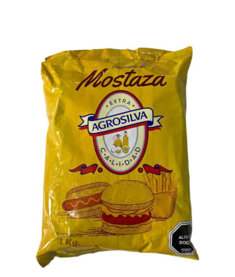Salsa Mostaza Agrosilva Bolsa 1 kg