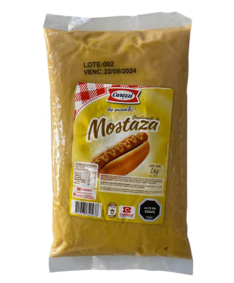 Salsa Mostaza Carozzi 1 kg1
