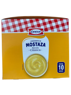 Salsa Mostaza Carozzi Caja 1 kg1
