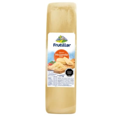 Queso Mozzarella Frutillar Barra 3,55 kg aprox