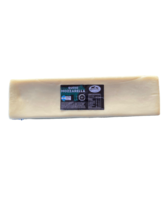 Queso Mozzarella Hacienda de Sur Barra 3,55 Kg Aprox