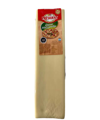 Queso Mozzarella President Barra 3,6 Kg Aprox1