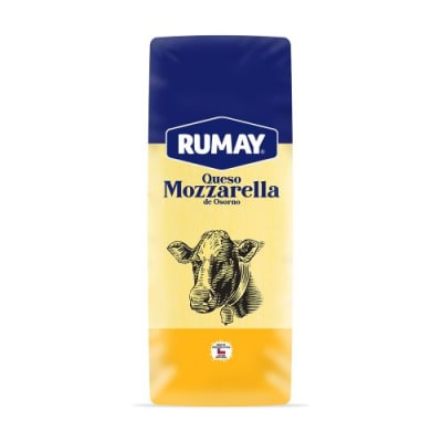 Queso Mozzarella Rumay Barra 3,9 kg Aprox