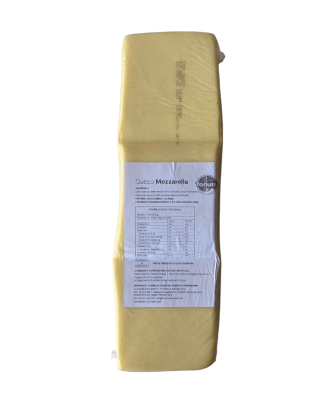 Queso Mozzarella Tonutti Barra 3,9 kg Aprox