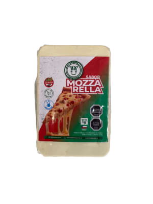 Queso Mozzarella Vegano Felices Las Vacas Unidad 1,1 Kg Aprox1