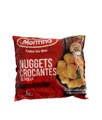Nuggets De Pollo Crocantes Montina Bolsa 1 kg