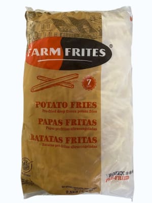 Papas Prefritas Farm Frites 7x7 Bolsa 2,5 Kg