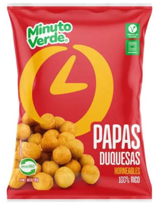 Papas Duquesa Minuto Verde 1 Kg
