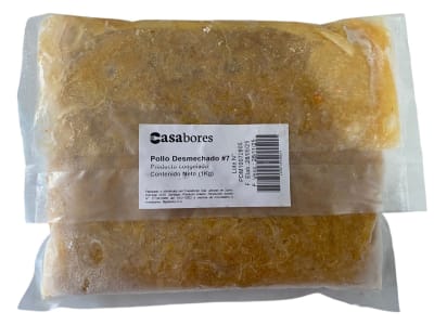 Pollo Desmechado Empaque Casabores 1 kg