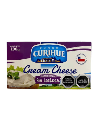 Queso Crema Fundo Curihue Sin Lactosa 190 gr1