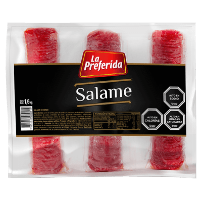 Salame Laminado La Preferida 1,6 kg1