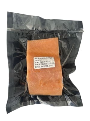 Salmon En Trozo Con Piel Empaque 300 Gr Aprox1