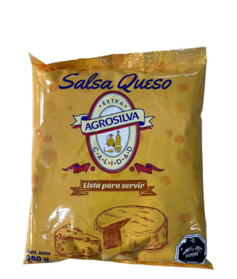 Salsa Queso Agrosilva Bolsa 980 gr