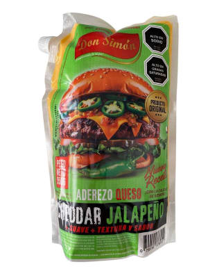Salsa Sabor Cheddar Jalapeño Don Simon Bolsa 950 Gr1