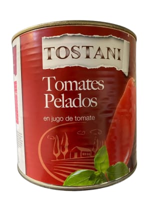 Tomate Entero Pelado Tostani Tarro 2,5 kg1