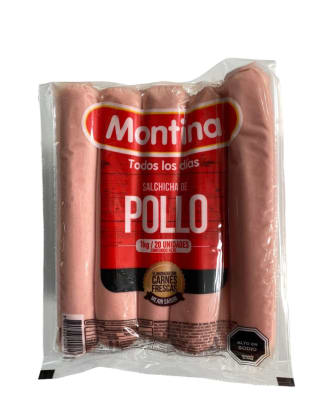 Vienesa Pollo Montina 1 kg