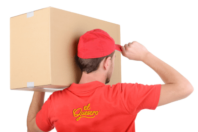 Zonas de despacho en la Región Metropolitana