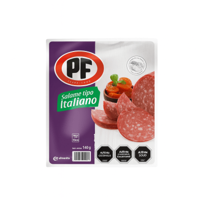 Salame Ahumado Laminado Marca PF