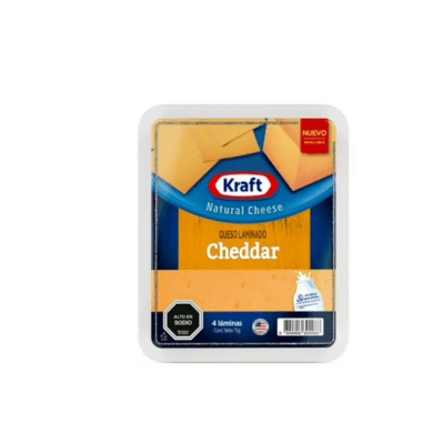 Queso Cheddar Marca Kraft