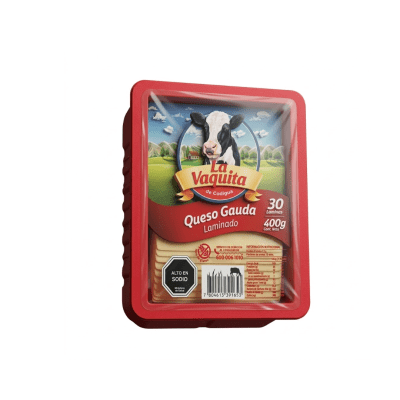 Queso Gauda laminado Marca Vaquita