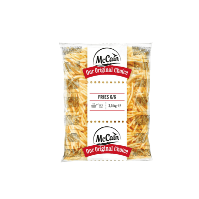 Papas Pre Fritas Marca McCain 6*6