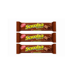3 unidades de Samba Sabor Chocolate 32 g