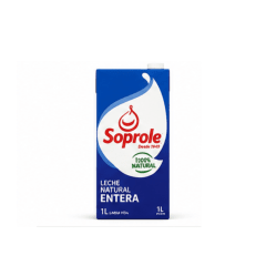 Leche Entera Soprole 1 litro