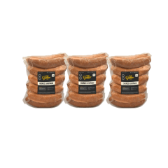 3 unidades de Chorizo Ahumado PQ 1 kg