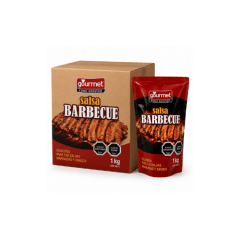 Caja de 10 unidades de Salsa Barbecue Gourmet 1 litro