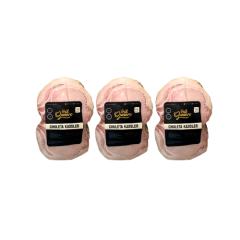 3 unidades de Chuleta Ahumada sin Hueso PQ 1 kg
