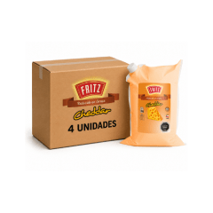 Caja 4 Und - Salsa Cheddar Fritz 2,8 Lt