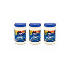 3 unidades de Mayonesa Kraft 394 g