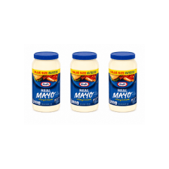 3 unidades de Mayonesa Kraft 1,42 kg