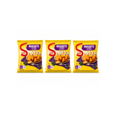 3 unidades de Nuggets de Pollo Sadia 400 g