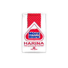 Harina de Trigo con Polvo Mont Blanc 1 kg