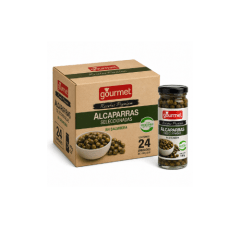 Caja de 24 unidades de Alcaparras en Salmuera Gourmet 110 g