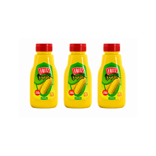 3 unidades de Salsa de Maíz Fritz 250 g1