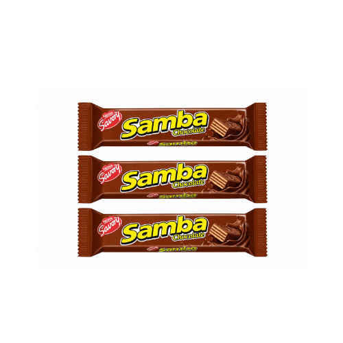 3 unidades de Samba Sabor Chocolate 32 g1