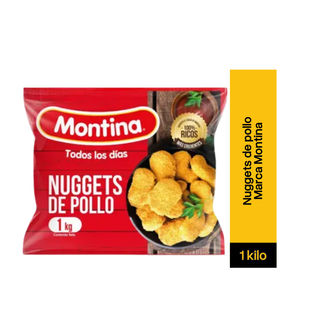 Nuggets de pollo Marca Montina3