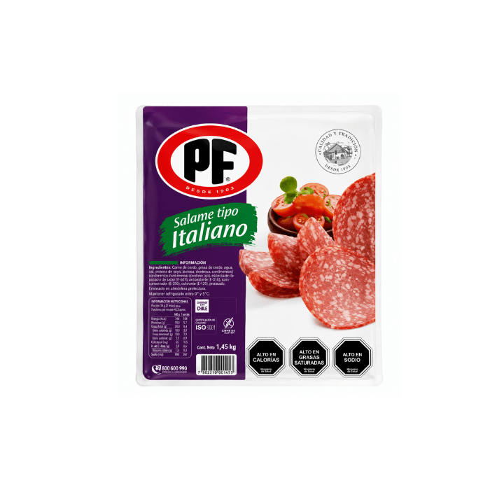 Salame Italiano Laminado PF 500 g1