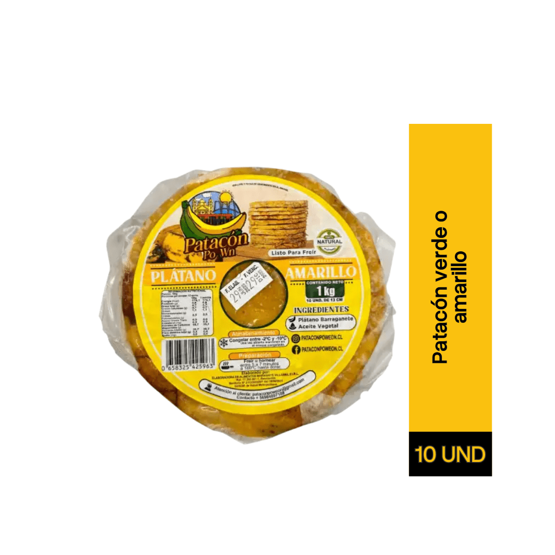 Patacón Amarillo Marca Poweon3
